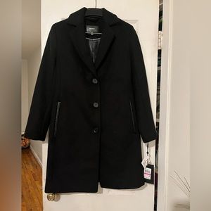 Dkny Newyork black trench coat